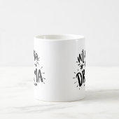 Mama van Drama #vriendin grappig Koffiemok (Center)