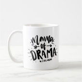 Mama van Drama #vriendin grappig Koffiemok (Links)