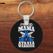 Mama van een ataxia krijger bewustzijn lint dystax sleutelhanger (Voorkant)
