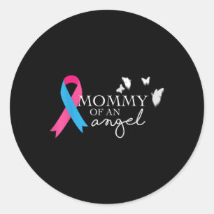 Mama van een engel nationale zwangerschap en Baby Ronde Sticker