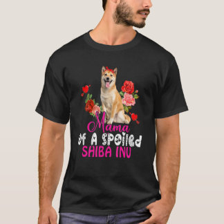 Mama van een gesmolten sjiiba in een Cute Shiba in T-shirt