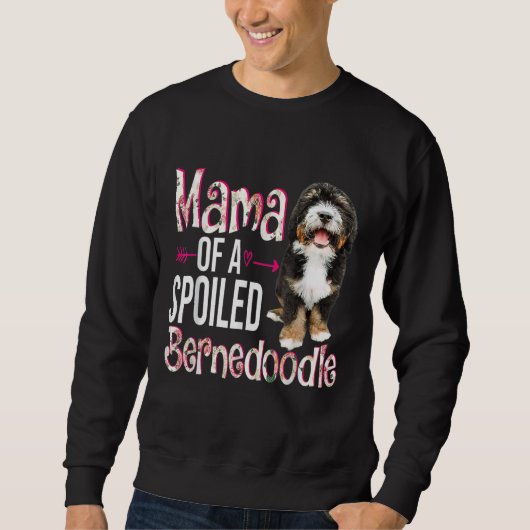 Mama van een gespoelde Bernedole Happy Moederdag F Trui (Voorkant)