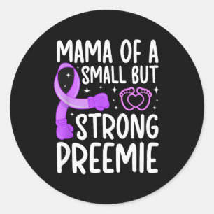 Mama van een micro preemie baby mama Nicu mama van Ronde Sticker