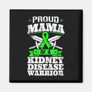 Mama van een nierziekte Warrior Cd Awareness Moede Magneet