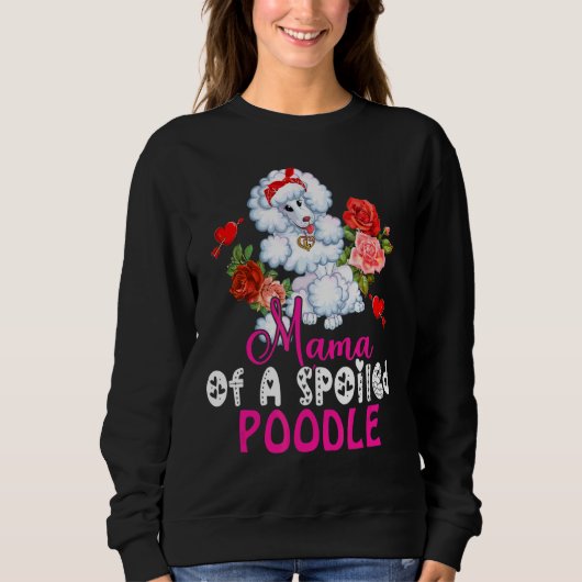 Mama van een spoelpoel Stropdas F Trui (Voorkant)