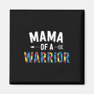 Mama van een vrouw familie moeder wereld autisme a magneet