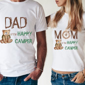 Mama van Happy Camper 1e verjaardagsfeestje T-shirt