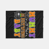 Mama van het brouwen Baby Halloween kostuum 1 Fleece Deken (Voorkant (Horizontaal))