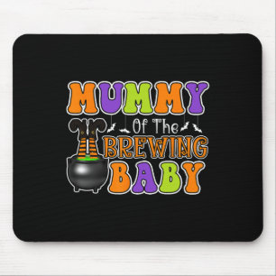 Mama van het brouwen Baby Halloween kostuum 1 Muismat
