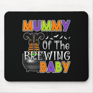 Mama van het brouwen van Baby Halloween kostuum Muismat
