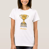 Mama van het jaar elk jaar | Beste moeder ooit T-shirt (Voorkant)