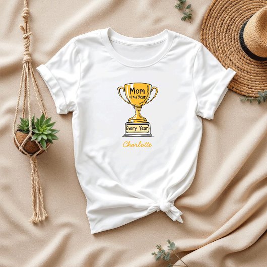 Mama van het jaar elk jaar | Beste moeder ooit T-shirt
