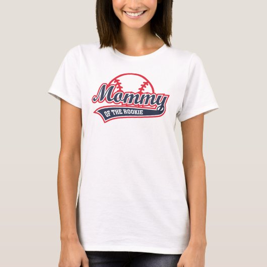 Mama van het rookie-ouderfeest t-shirt (Voorkant)