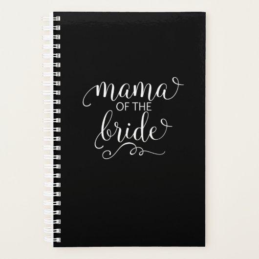 Mama van het Shirt van de Bride voor moeder bruilo Planner (Voorkant)