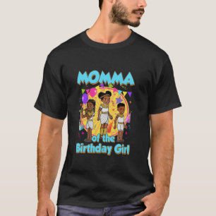 Mama van het verjaardagsmeisje Gracie Corner Famil T-shirt