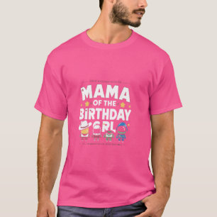 Mama van het verjaardagsmeisje Speelgoed Family Ma T-shirt