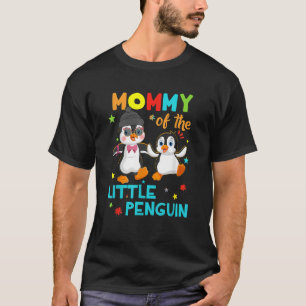 Mama Van Kleine Pinguïn Verjaardag Familie Shirten T-shirt