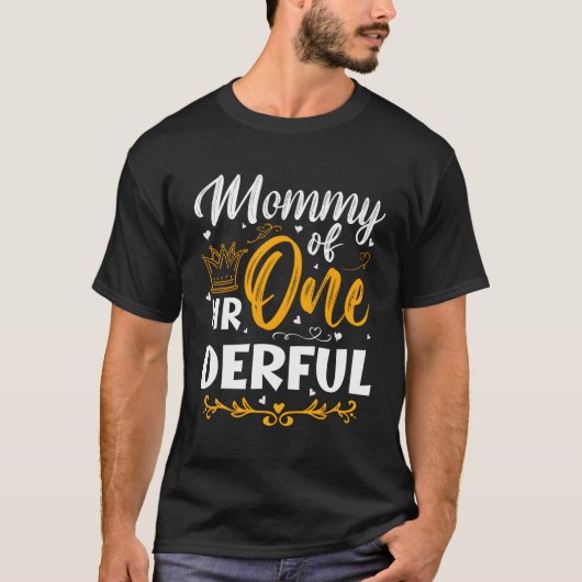 Mama van Mr. Een Verschrikkelijk 1e Py Eerste Een- T-shirt (Voorkant)