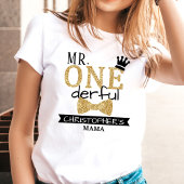 Mama van Mr ONEderful | Ouders 1e verjaardag T-shirt