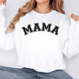 Mama Varsity Moederdag Sweatshirt