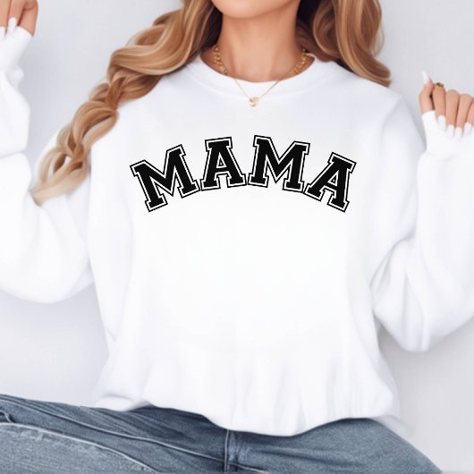 Mama Varsity Moederdag Sweatshirt