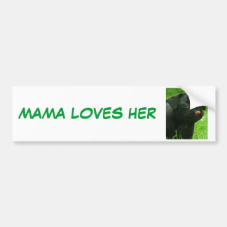 MAMA VERLIEZT HAAR POGS BUMPERSTICKER