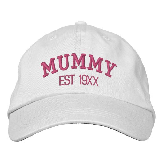 Mama Verpersoonlijkte Moederdag Cadeau Aangepaste Geborduurde Pet (Voorkant)