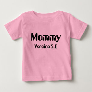 Mama Versie 2.0 Baby T-shirt