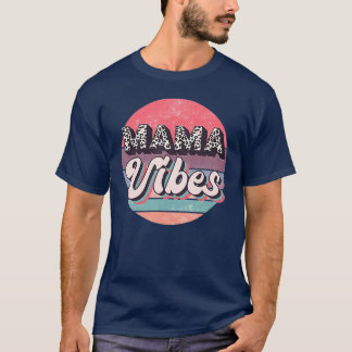 Mama Vibes Leopard  Lover mammie Vibes Lover T-shirt