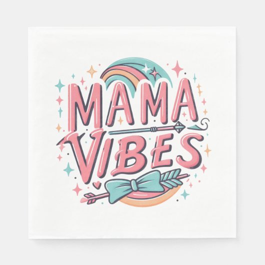 Mama Vibes Servet (Voorkant)