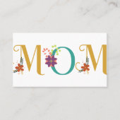 mama visitekaartje (Voorkant)