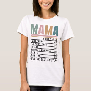 Mama Voeding Feiten T-shirt