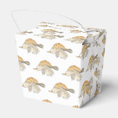 Mama Vogel Vliegen over Nest met harten Dank U F Bedankdoosjes (Achterkant)