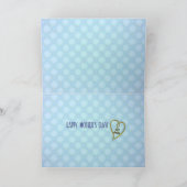 Mama Vogel Voed Baby's In Het Nest Kaart (Binnen)