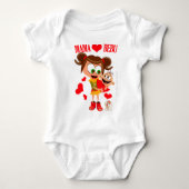 Mama Voli Bebu - Bodici - Beli Romper (Voorkant)