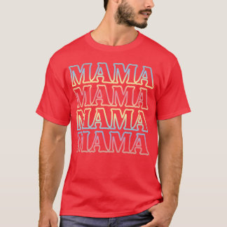 Mama Voor Moeder Cadeau Voor Mama Verjaardagsjonge T-shirt