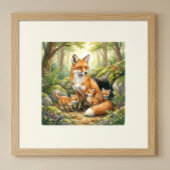 Mama Vos en Haar Baby's Peuterspeelzaal Poster