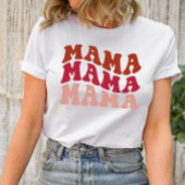MAMA Wavy Font Groovy Shirt
