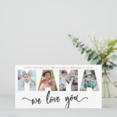 Mama We houden van je foto Collage (Staand voorkant)