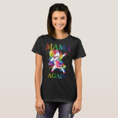 MAMA weer UNICORN T-shirt - Verwant oudere dochter (Voorkant volledig)