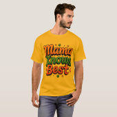 Mama weet het beste shirt (Voorkant volledig)