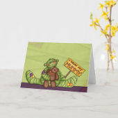 Mama - Wenskaart Kaart (Gele Bloem)