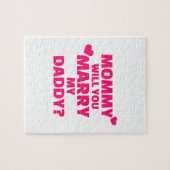 Mama wil je met m'n vader trouwen. legpuzzel (Horizontaal)