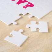 Mama wil je met m'n vader trouwen. legpuzzel (Zijkant)