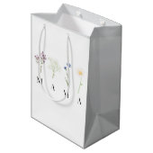Mama Wild Bloemense Moederdag- of verjaardagscadea Medium Cadeauzakje (Achterkant Gekanteld)