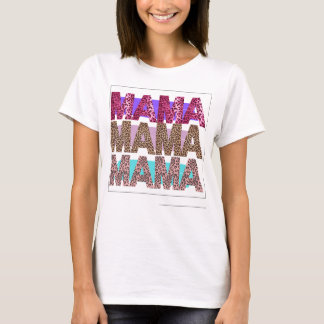 MAMA Wild en Bold T-shirt