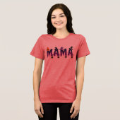 Mama Witchy Vibes Tri-Blend Shirt (Voorkant volledig)