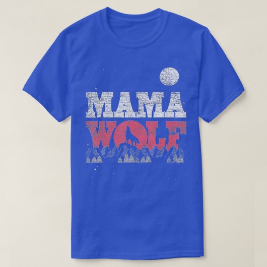 Mama Wolf T-shirt (Design voorkant)