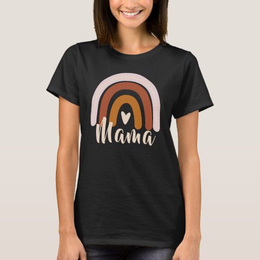 Mama - Women Rainbow Mam T-shirt (Voorkant)