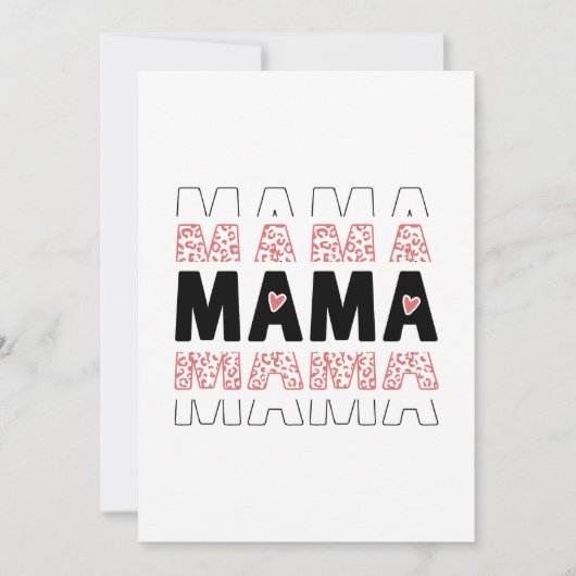 MAMA Word Design – Stylish Gift Idea (Voorkant)